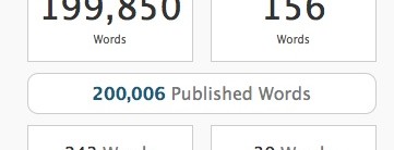 200,006 Published Words!!!